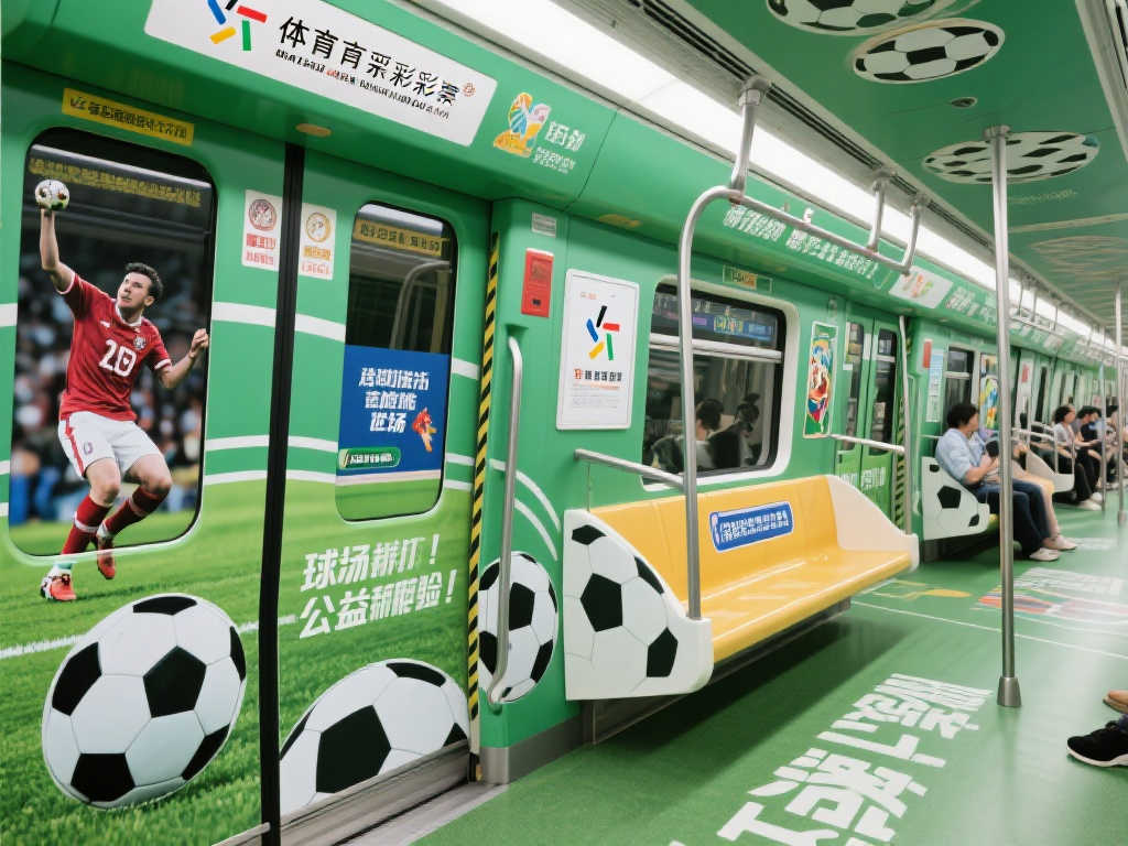 体彩世界杯主题地铁专列上线,点燃城市出行热情 体彩世界杯主题地铁专列上线,点燃城市出行热情
